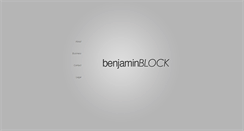 Desktop Screenshot of benjaminblock.com